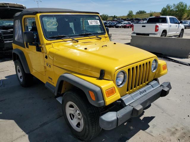 JEEP WRANGLER C 2003 مع رقم تعريف المركبة 1J4FA39S03P376426 - صورة من المزاد