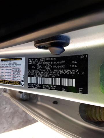 Photo 10 from auction – 2015 TOYOTA 4RUNNER SR with VIN JTEBU5JR8F5212918