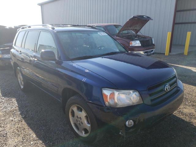 TOYOTA HIGHLANDER 2007 with VIN JTEEP21A570209437 - Photo from auction
