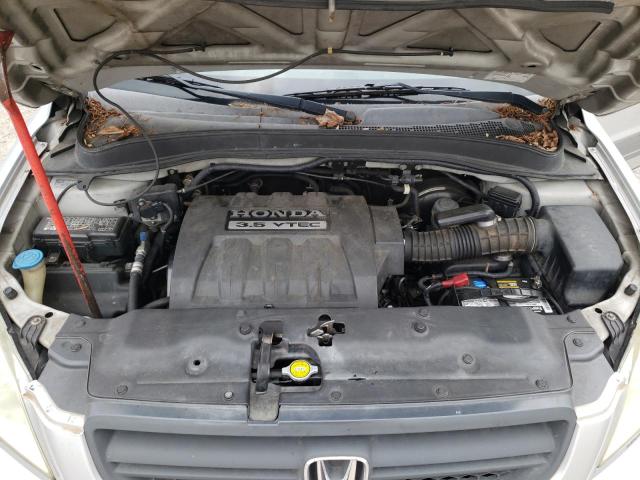 Photo 7 from auction – 2005 HONDA PILOT LX with VIN 2HKYF18105H567338
