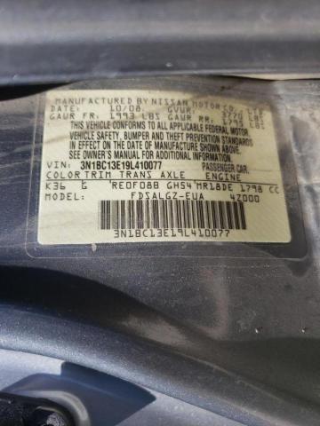 Фото 10 с аукциона – 2009 NISSAN VERSA S с VIN 3N1BC13E19L410077