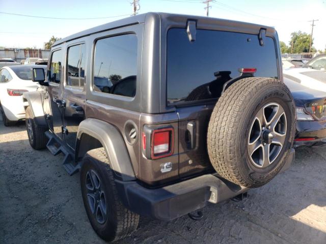 Photo 3 from auction – 2020 JEEP WRANGLER U with VIN 1C4HJXDN0LW159360