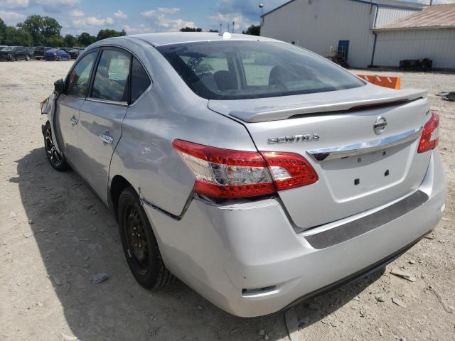 Photo 3 from auction – 2015 NISSAN SENTRA S with VIN 3N1AB7AP0FL628707