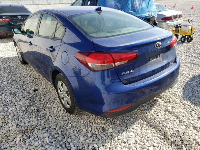 Photo 3 from auction – 2017 KIA FORTE LX with VIN 3KPFK4A78HE027828