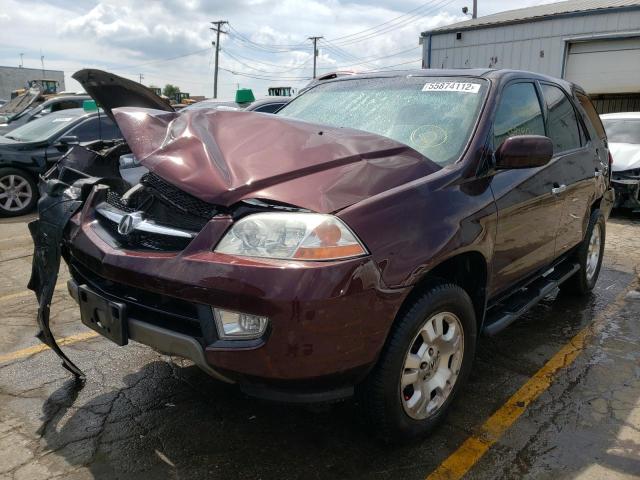 Photo 2 from auction – 2001 ACURA MDX with VIN 2HNYD18211H508441