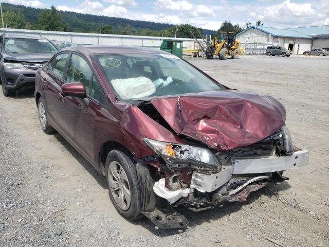 HONDA CIVIC LX 2015 with VIN 19XFB2F56FE227244 - Photo from auction