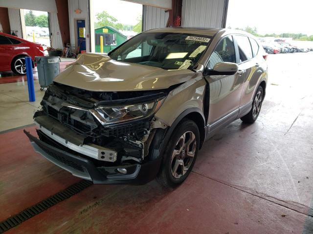 Photo 2 from auction – 2019 HONDA CR-V EX with VIN 2HKRW2H57KH609979