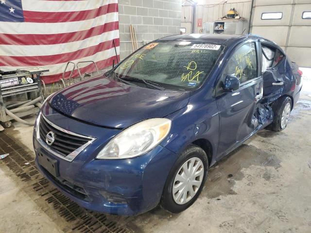 Photo 2 from auction – 2012 NISSAN VERSA S with VIN 3N1CN7AP6CL844010