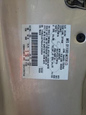 Photo 10 from auction – 2004 FORD EXPLORER S with VIN 1FMZU67K64UC03054