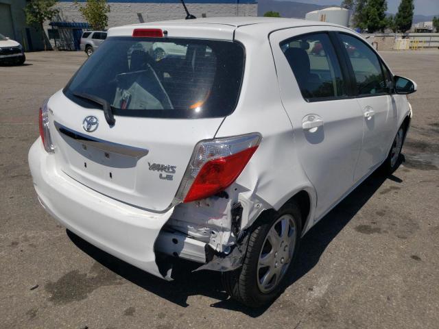 Photo 4 from auction – 2014 TOYOTA YARIS with VIN VNKKTUD33EA000644