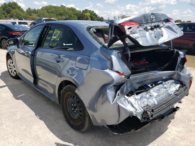 Photo 3 from auction – 2021 TOYOTA COROLLA LE with VIN JTDEPMAE7MJ183299