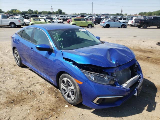 HONDA CIVIC LX 2020 with VIN 19XFC2F66LE005465 - Photo from auction