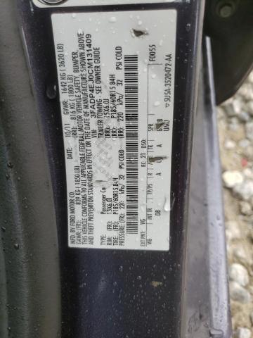 Photo 10 from auction – 2012 FORD FIESTA SE with VIN 3FADP4EJ0CM131409