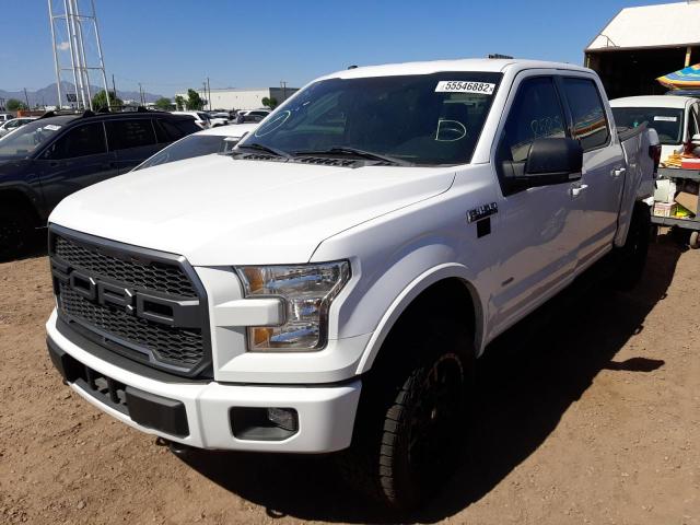 Photo 2 from auction – 2017 FORD F150 SUPER with VIN 1FTEW1EG2HKC91522