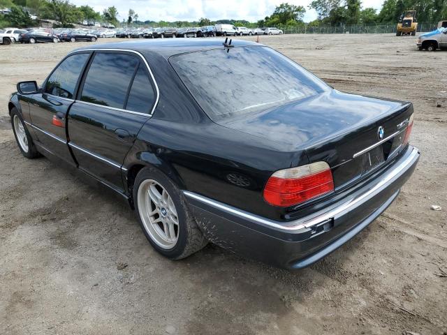 Photo 3 from auction – 2001 BMW 740 IL with VIN WBAGH83421DP19178