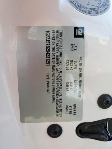 Photo 10 from auction – 2009 PONTIAC G6 with VIN 1G2ZJ57B294231291