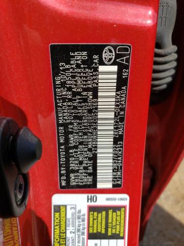 Photo 10 from auction – 2014 TOYOTA COROLLA L with VIN 2T1BURHE3EC052169