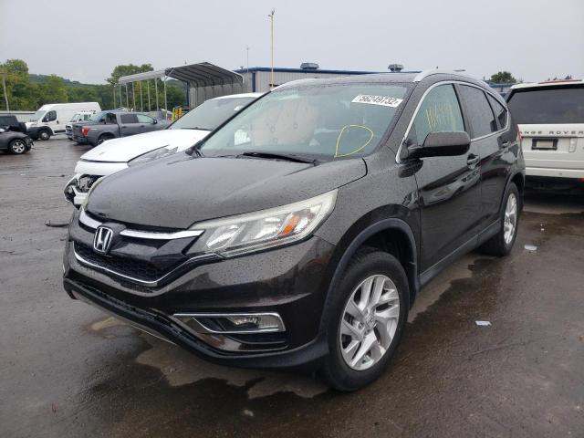 Photo 2 from auction – 2015 HONDA CR-V EXL with VIN 2HKRM3H76FH545114