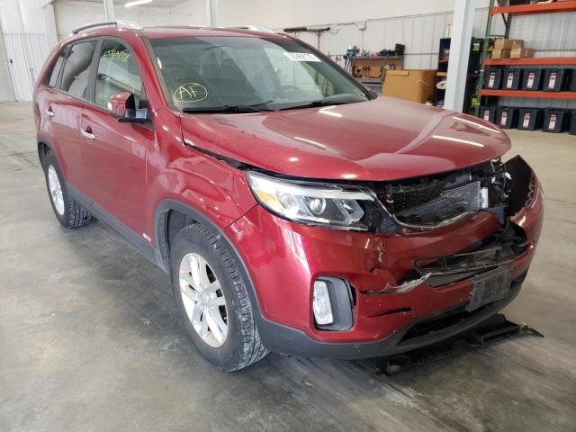 Photo 1 from auction – 2014 KIA SORENTO LX with VIN 5XYKTCA62EG549558