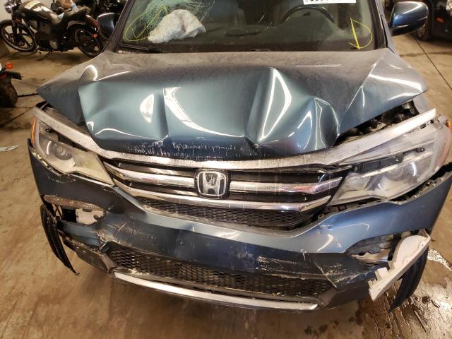 Photo 7 from auction – 2017 HONDA PILOT ELIT with VIN 5FNYF6H01HB011949