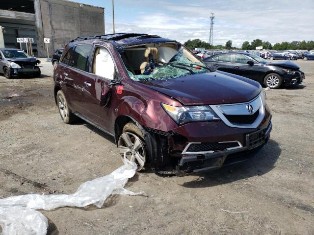 ACURA MDX TECHNO 2012 with VIN 2HNYD2H37CH532664 - Photo from auction