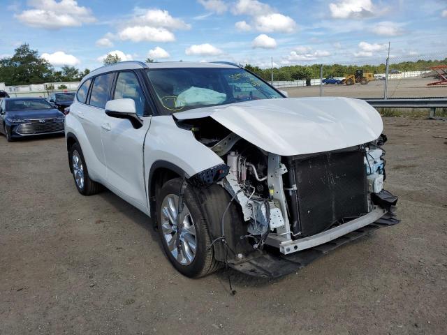 TOYOTA HIGHLANDER 2021 with VIN 5TDDZRBHXMS532311 - Photo from auction
