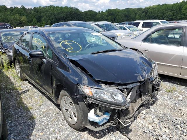 Photo 1 from auction – 2014 HONDA CIVIC LX with VIN 19XFB2F51EE216747