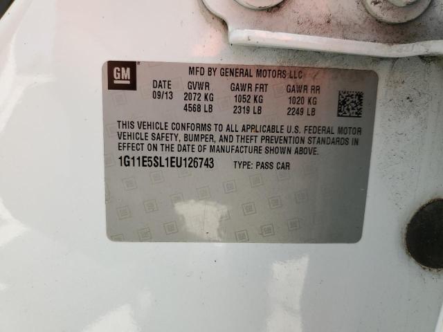 Photo 10 from auction – 2014 CHEVROLET MALIBU 2LT with VIN 1G11E5SL1EU126743