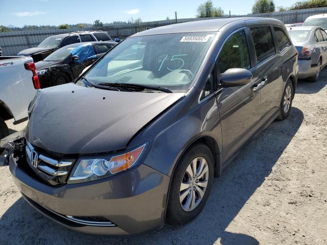 Photo 2 from auction – 2014 HONDA ODYSSEY EX with VIN 5FNRL5H41EB074488