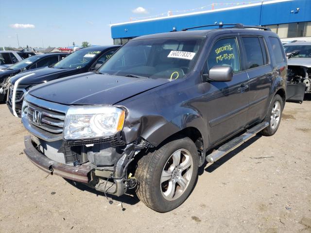 Photo 2 from auction – 2012 HONDA PILOT EXL with VIN 5FNYF4H52CB013539