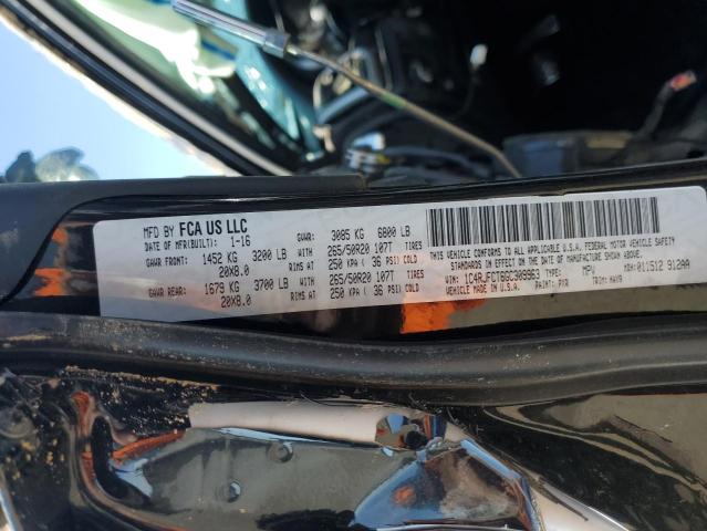 Photo 10 from auction – 2016 JEEP GRAND CHER with VIN 1C4RJFCT6GC309963