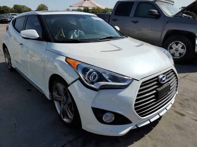 HYUNDAI VELOSTER T 2014 with VIN KMHTC6AE4EU203745 - Photo from auction