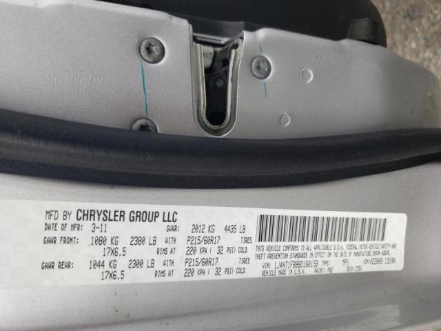 Photo 10 from auction – 2011 JEEP COMPASS with VIN 1J4NT1FB8BD160158