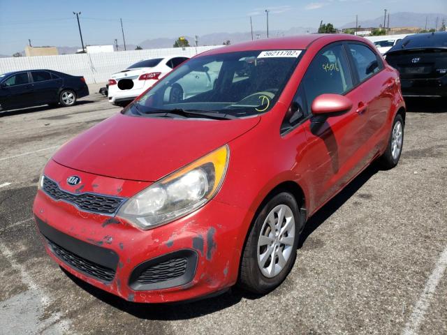 Photo 2 from auction – 2014 KIA RIO EX with VIN KNADN5A32E6360400