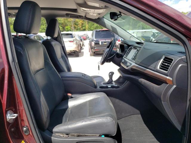 Photo 5 from auction – 2015 TOYOTA HIGHLANDER with VIN 5TDYKRFH3FS063209