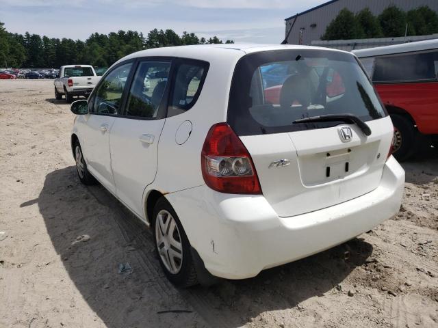 Photo 3 from auction – 2007 HONDA FIT with VIN JHMGD374X7S038796