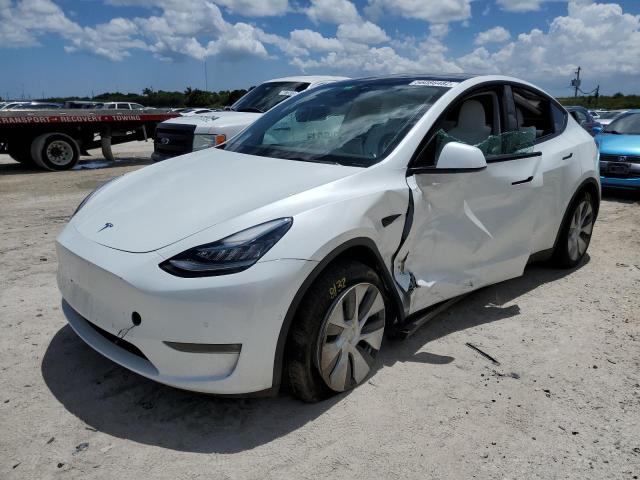 Photo 2 from auction – 2022 TESLA MODEL Y with VIN 7SAYGAEE9NF324472