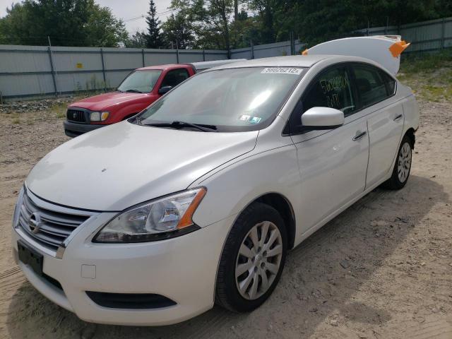 Photo 2 from auction – 2013 NISSAN SENTRA S with VIN 3N1AB7AP1DL672695