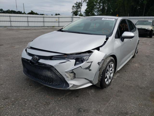 Photo 2 from auction – 2021 TOYOTA COROLLA LE with VIN 5YFEPMAE6MP261373