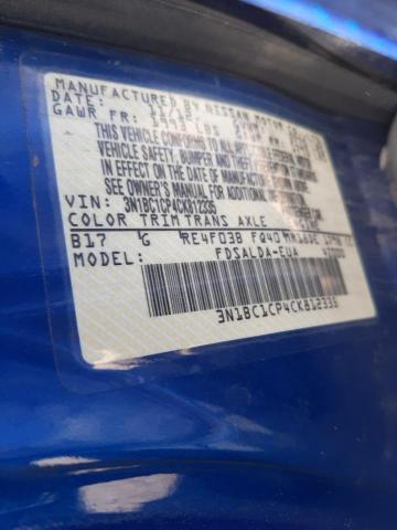 Photo 10 from auction – 2012 NISSAN VERSA S with VIN 3N1BC1CP4CK812335