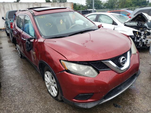 NISSAN ROGUE S 2014 with VIN 5N1AT2MT7EC760018 - Photo from auction