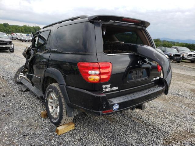 Photo 3 from auction – 2004 TOYOTA SEQUOIA LI with VIN 5TDBT48A64S222887