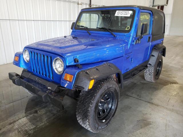Photo 2 from auction – 1999 JEEP WRANGLER / with VIN 1J4FY19S8XP434191