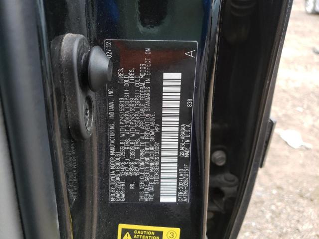 Photo 10 from auction – 2012 TOYOTA HIGHLANDER with VIN 5TDDK3EH6CS133097