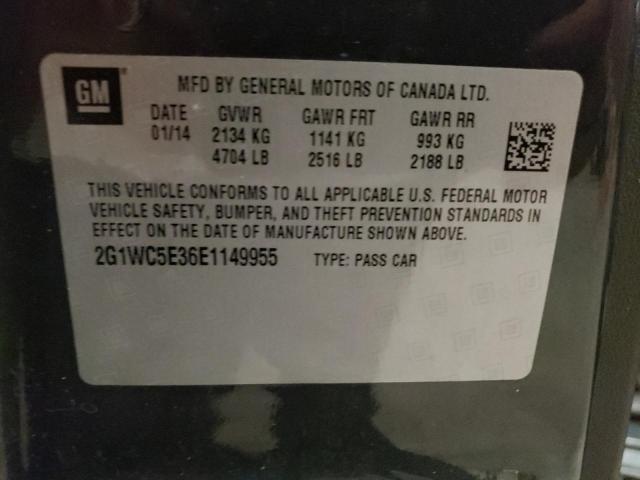 Photo 10 from auction – 2014 CHEVROLET IMPALA LIM with VIN 2G1WC5E36E1149955