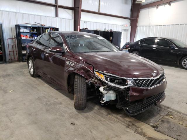 KIA OPTIMA EX 2016 with VIN 5XXGU4L32GG021005 - Photo from auction
