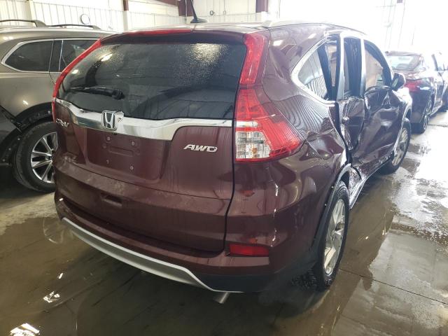 Photo 4 from auction – 2016 HONDA CR-V EXL with VIN 5J6RM4H79GL088585