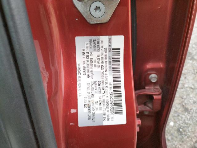 Photo 10 from auction – 2010 MAZDA CX-9 with VIN JM3TB2MA6A0221262
