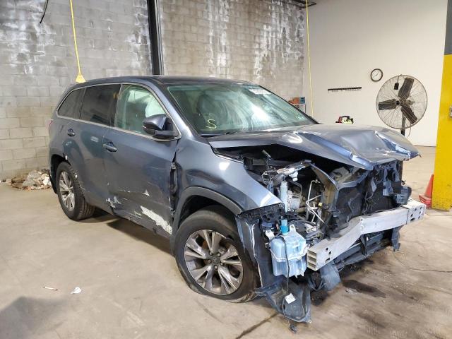 TOYOTA HIGHLANDER 2016 with VIN 5TDBKRFH0GS326330 - Photo from auction