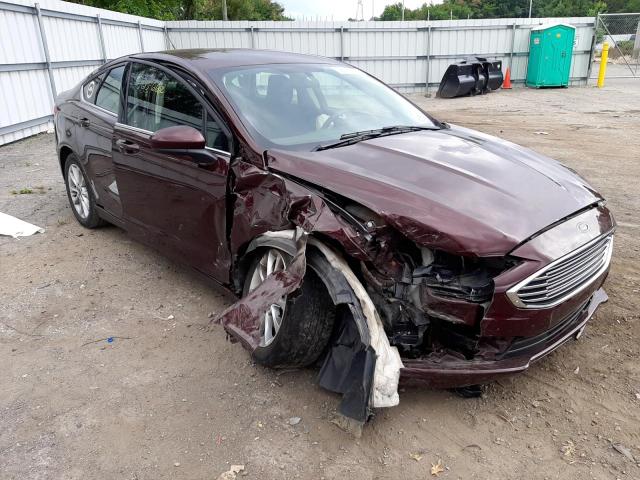 FORD FUSION SE 2017 with VIN 3FA6P0H71HR394830 - Photo from auction